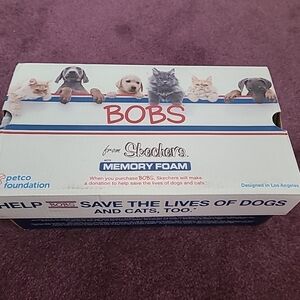 Bobs Skechers Cat & Dog Rainy Day Size 10 Slip Ons